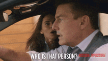 Who Is That Person Ethan Hunt GIF - Who Is That Person Ethan Hunt Grace GIFs
