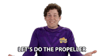 Lets Do The Propeller Lachlan Gillespie Sticker - Lets Do The Propeller Lachlan Gillespie The Wiggles Stickers