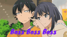 boss poke anime anime poke poke boss