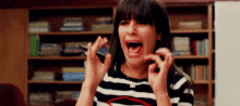 Glee Rachel Berry GIF - Glee Rachel Berry Screaming GIFs