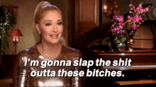 Rhobh Ericka The Real Housewive Of Beverly Hills GIF - Rhobh Ericka The Real Housewive Of Beverly Hills Slap GIFs