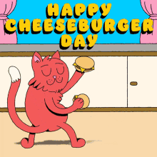 Cheeseburger Day Happy Cheeseburger Day GIF - Cheeseburger Day Happy Cheeseburger Day Its Cheeseburger Day GIFs