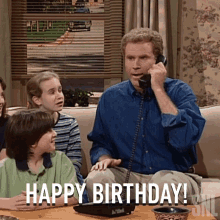 Happy Birthday Will Ferrell GIF - Happy Birthday Will Ferrell Saturday Night Live GIFs