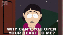 Why Cant You Open Your Heart To Me Why Pearl GIF - Why Cant You Open Your Heart To Me Why Pearl South Park GIFs