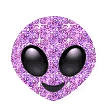 glitter alien