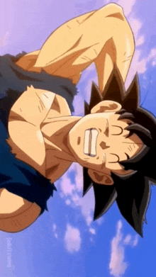 Goku Laughing Dragon Ball Super GIF - Goku Laughing Dragon Ball Super GIFs