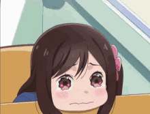 Unhappy Anime GIF