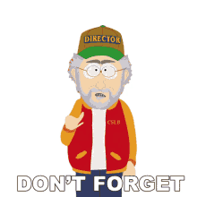 dont forget steven spielberg south park s6e9 free hat