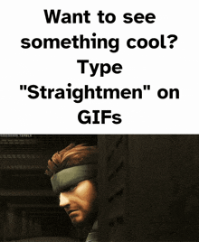 Straightmen GIF