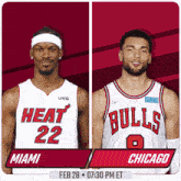 Miami Heat Vs. Chicago Bulls Pre Game GIF - Nba Basketball Nba 2021 GIFs