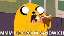 Ice Cream Sandwich Day Adventure Time GIF