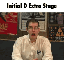 Avgn Initial D Extra Stage GIF - Avgn Initial D Extra Stage Avgn Shock GIFs