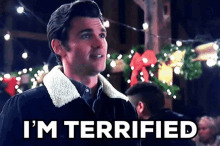 Terrified Kevinmcgarry GIF - Terrified Kevinmcgarry Asongforchristmas GIFs