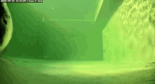 a green screen with a time of 16:31:09 in the upper right corner