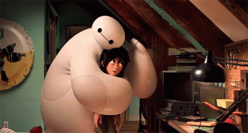 There There. - Baymax In Big Hero 6 GIF - Big Hero6 Baymax There There GIFs