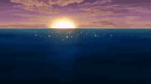 Anime Ocean GIF
