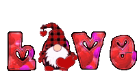 Valentines Day Happy Valentines Day Sticker - Valentines Day Happy Valentines Day Animated Gnome Sticker Valentine Stickers