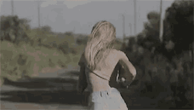 girl running away gif tumblr