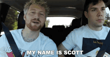 My Name Is Scott On The Road GIF - My Name Is Scott On The Road Otw To Dentist GIFs