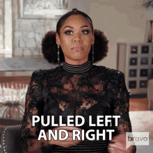 Pulled Left And Right Monique Samuels GIF - Pulled Left And Right Monique Samuels Real Housewives Of Potomac GIFs