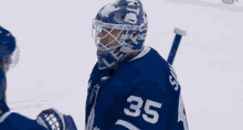 Toronto Maple Leafs Ilya Samsonov GIF - Toronto Maple Leafs Ilya Samsonov Zach Aston Reese GIFs