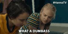 What A Dumbass áine Rose Daly GIF - What A Dumbass áine Rose Daly Sandy GIFs