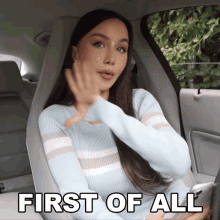 First Of All Coco Lili GIF - First Of All Coco Lili First Thing First GIFs