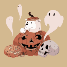Happy Halloween Costume GIF - Happy Halloween Costume Pumpkin GIFs