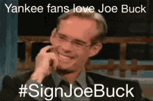 joe buck yankee fans yankees love sign joe buck