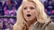Trish Stratus Shocked GIF - Trish Stratus Shocked Mouth Open GIFs