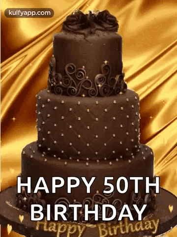 Birthday Cake Wordings! : What to write on 50th Birthday Cake