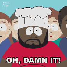 Oh Damn It Chef GIF - Oh Damn It Chef South Park GIFs