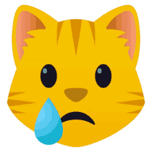 crying cat people joypixels sad cat sob