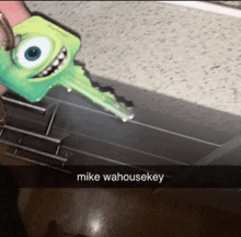 Mike Wahousekey Mike Wazowski GIF
