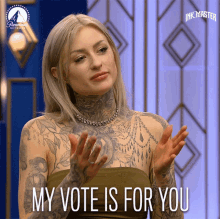 My Vote Is For You I Vote You GIF - My Vote Is For You My Vote For You GIFs