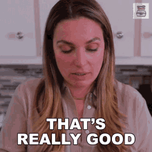 Thats Really Good Emily Brewster GIF - Thats Really Good Emily Brewster Food Box Hq GIFs