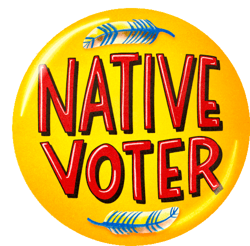 Heysp Indigenous Vote Sticker - Heysp Indigenous Vote Milwaukee Stickers