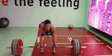 Fit Girl Malfunction GIF - Malfunction Trying To Show Off Heels GIFs