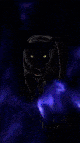 a picture of a panther with the words happy tasking written above it