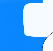 a cartoon drawing of a girl wearing a white hood