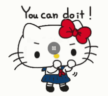 Encouragement Hello GIF - Encouragement Hello Kitty GIFs