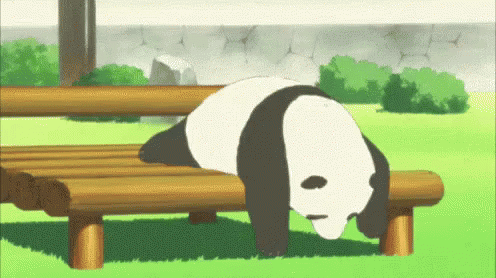 Panda Roll GIF - Panda Roll Tired GIFs