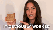 It Obviously Worked Alexandra Machover GIF - It Obviously Worked Alexandra Machover Bustle GIFs