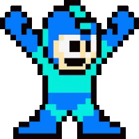 Mega Man Mega Man Dance Sticker