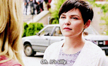 Once Upon A Time Mary Margaret Blanchard GIF - Once Upon A Time Mary Margaret Blanchard Oh Its Silly GIFs