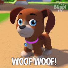Woof Woof Lily GIF - Woof Woof Lily Blippi GIFs