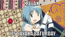 Sayaka Saturday GIF - Sayaka Saturday GIFs