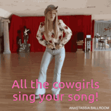Cowgirls Sing Your Song GIF