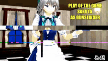 Play Of The Game S Anuya As Gunslinger Anime GIF - Play Of The Game S Anuya As Gunslinger Anime Slow Motion GIFs