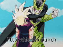Sex Punch Cell GIF - Sex Punch Cell Gohan GIFs